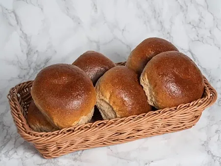 Bruin bolletje, 6 stuks