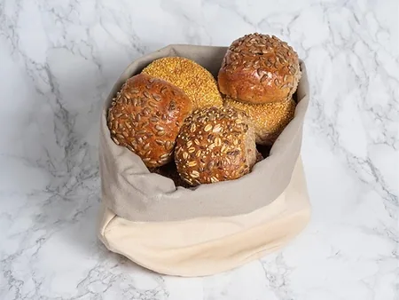 Mini bolletjes bruin as. 12 stuks